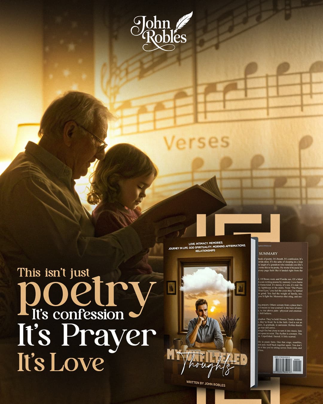 Meaningful moment representing the journey of poetry and storytelling